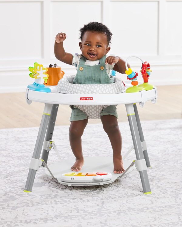 elmmart Skip Hop Baby Activity Center: Interactive Play Center with 3-Stage Grow-with-Me Functionality, 4mo+, Explore & More