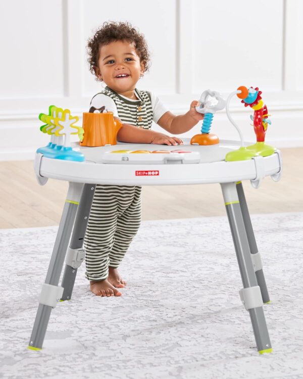 elmmart Skip Hop Baby Activity Center: Interactive Play Center with 3-Stage Grow-with-Me Functionality, 4mo+, Explore & More