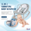 Elmmart Vibrating baby Bouncer and rock seat