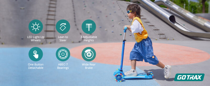 elmmart Gotrax KS1/KS3 Kids Kick Scooter