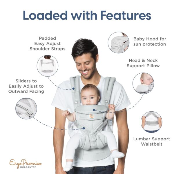 elm mart Ergobaby Omni 360 All-Position Baby Carrier