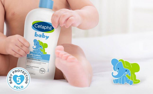 elm mart Cetaphil Baby Wash & Shampoo, 13.5oz Pack of 2, Hypoallergenic, Gentle Enough for Everyday Use, Soap Free