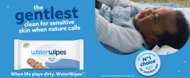 elm mart WaterWipes Plastic-Free Original-baby Wipes, 99.9% Water Based Wipes, Unscented & Hypoallergenic for Sensitive Skin, 60 Count (Pack of 9) Total 540 wipes