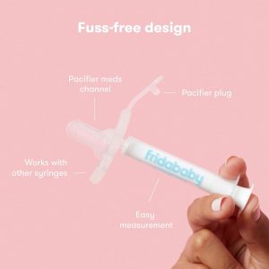 Elm mart Frida Baby Medicine Pacifier, Medi Frida Baby Medicine Syringe & Accu-Dose Pacifier, Baby Medicine Dispenser for Mess & Fuss Free Use