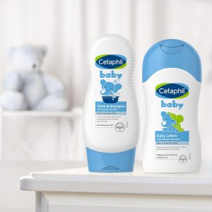 elm mart Cetaphil Baby Wash & Shampoo, 13.5oz Pack of 2, Hypoallergenic, Gentle Enough for Everyday Use, Soap Free