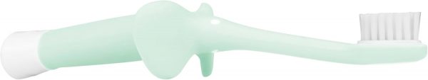 elm mart Dr. Brown's Infant-to-Toddler Toothbrush, Elephant, Mint, 0-3 Years