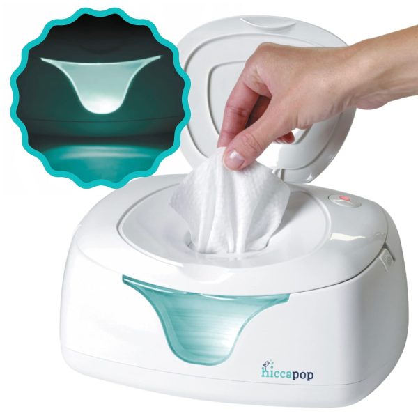 elm mart hiccapop Baby Wipe Warmer and Baby Wet Wipes Dispenser | Baby Wipes Warmer for Babies | Diaper Wipe Warmer with Changing Light