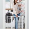 Elm mart Regalo Easy Step 38.5-Inch Wide Walk Thru Baby Gate, Includes 6-Inch Extension Kit, Pressure Mount Kit, Wall Cups