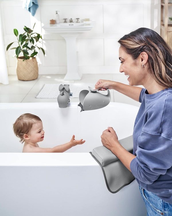 Elm mart Skip Hop Moby Baby Bath Essential Set, Grey