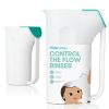 Elm mart Frida Baby Control The Flow Bath Rinse Cup | Rinser Cup to Wash Hair + Body | Rinser Cup for Bath Time with Easy Grip Handle + Removable Rain Shower