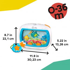 Elm mart Baby Einstein Sea Dreams Soother Musical Crib Toy and Sound Machine, Newborn and up