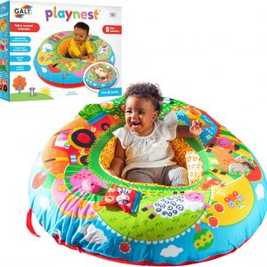 Elm mart Galt Toys, Playnest - Farm, Baby Activity Center & Floor Seat, Ages 0 Months Plus