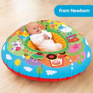 Elm mart Galt Toys, Playnest - Farm, Baby Activity Center & Floor Seat, Ages 0 Months Plus