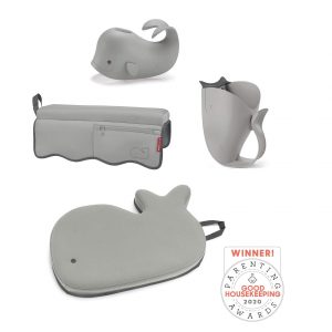 Elm mart Skip Hop Moby Baby Bath Essential Set, Grey