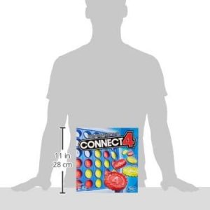 Elm Mart Hasbro Gaming Connect 4 Classic Grid,4 in a Row Game,Strategy Board Games for Kids,2 Player .for Family and Kids,Ages 6 and Up