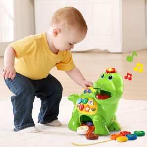 Elm Mart VTech Chomp and Count Dino, Green