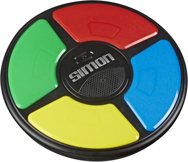 Elm Mart Hasbro Gaming Simon Handheld Electronic Memory Game With Lights and Sounds for Kids Ages 8 and Up