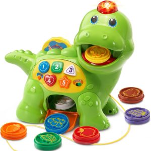 Elm Mart VTech Chomp and Count Dino, Green