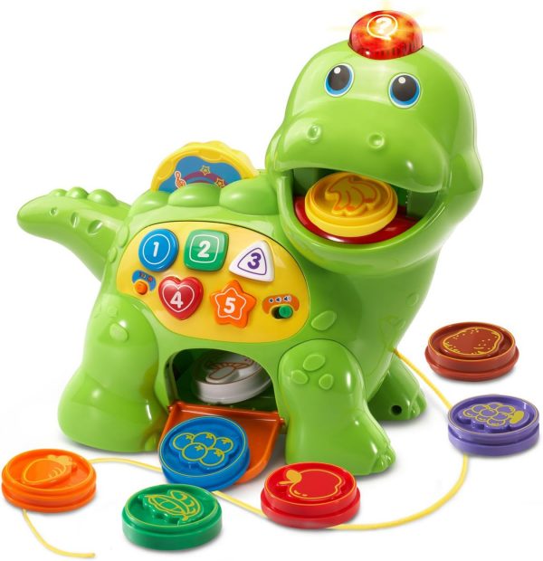 Elm Mart VTech Chomp and Count Dino, Green