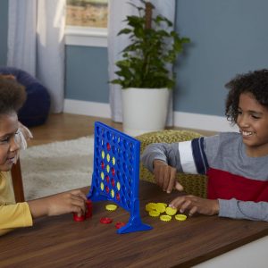 Elm Mart Hasbro Gaming Connect 4 Classic Grid,4 in a Row Game,Strategy Board Games for Kids,2 Player .for Family and Kids,Ages 6 and Up