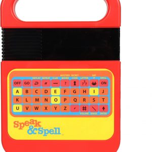 Elm Mart Speak & Spell Electronic Game - Educational Learning Toy, Spelling Games, 80s Retro Handheld Arcade, Autism Toys, Activity for Boys, Girls, Toddler, Ages 7+