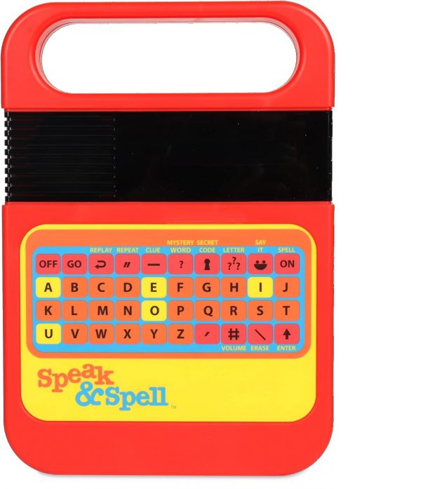 Elm Mart Speak & Spell Electronic Game - Educational Learning Toy, Spelling Games, 80s Retro Handheld Arcade, Autism Toys, Activity for Boys, Girls, Toddler, Ages 7+