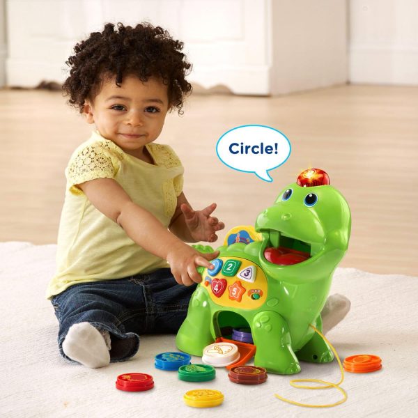 Elm Mart VTech Chomp and Count Dino, Green