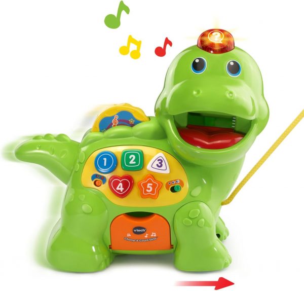 Elm Mart VTech Chomp and Count Dino, Green