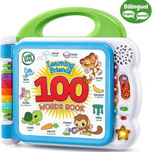 Elm Mart LeapFrog Learning Friends 100 Words Book, Green