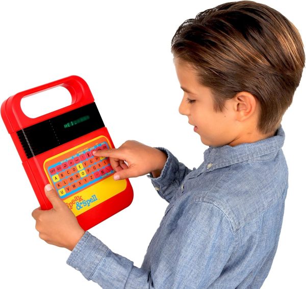 Elm Mart Speak & Spell Electronic Game - Educational Learning Toy, Spelling Games, 80s Retro Handheld Arcade, Autism Toys, Activity for Boys, Girls, Toddler, Ages 7+