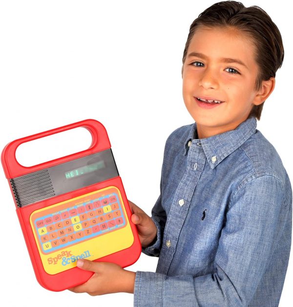 Elm Mart Speak & Spell Electronic Game - Educational Learning Toy, Spelling Games, 80s Retro Handheld Arcade, Autism Toys, Activity for Boys, Girls, Toddler, Ages 7+