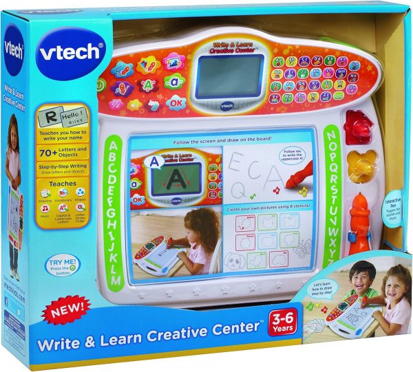 Elm Mart VTech Write and Learn Creative Center, White