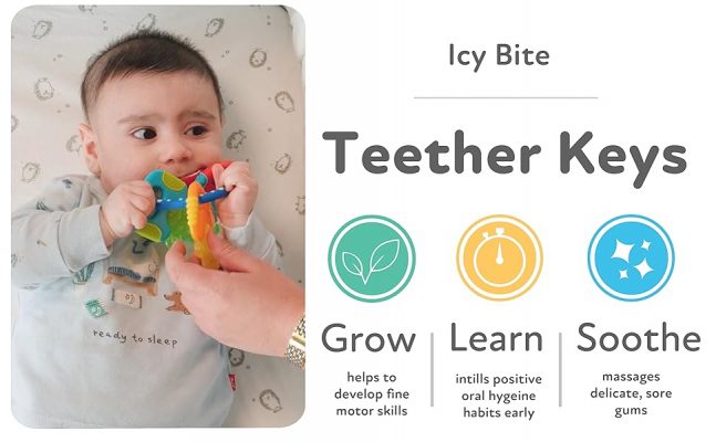 Elm Mart Nuby Ice Gel Teether Keys