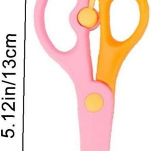 4pcs Plastic Safety Scissors, Toddler Safety Scissors Kids Plastic Scissors Toddler Scissors for Children Art Supplies