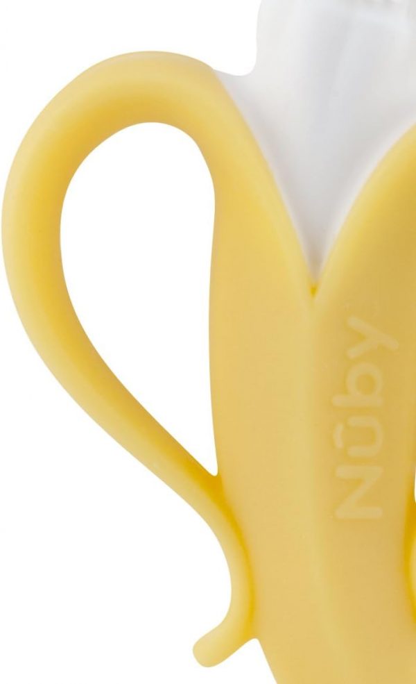 Elm Mart Nuby Nananubs Banana Massaging Teether