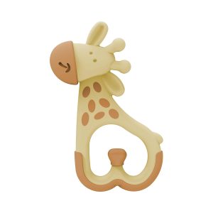 Elm Mart Dr. Brown's Ridgees Giraffe, Massaging Baby Teether, Designed by a Pediatric Dentist, BPA Free,3m+