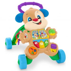 Elm Mart Fisher-Price Baby Toy Laugh & Learn Smart Stages Learn with Puppy Walker with Music Lights & Activities for Infants Ages 6+ Months