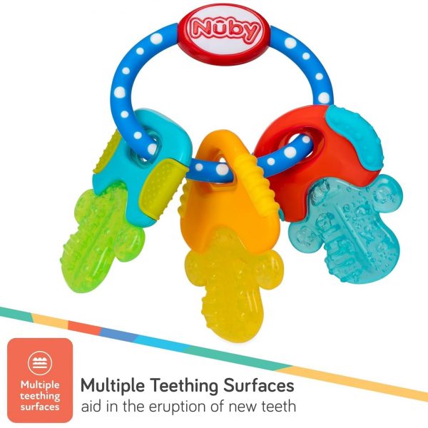 Elm Mart Nuby Ice Gel Teether Keys