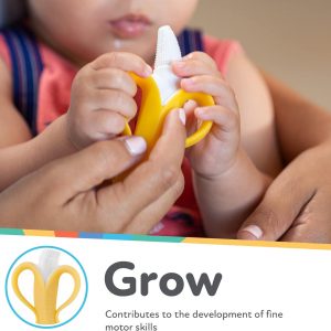 Elm Mart Nuby Nananubs Banana Massaging Teether