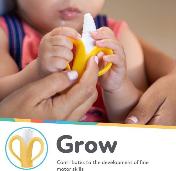 Elm Mart Nuby Nananubs Banana Massaging Teether