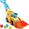 Elm Mart VTech Pop-a-Balls Push & Pop Bulldozer, Yellow