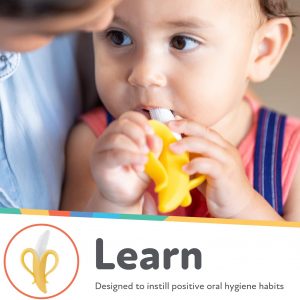 Elm Mart Nuby Nananubs Banana Massaging Teether