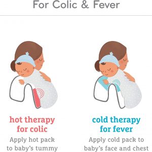 Elm Mart Munchkin® TheraBurpee Colic & Fever Rescue Kit with Hot & Cold Therapy Burp Cloths