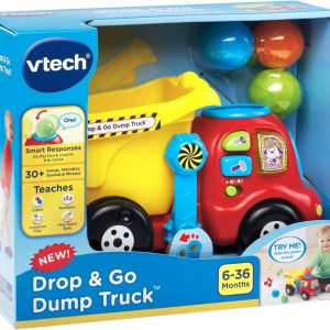 Elm mart VTech Drop and Go Dump Truck, Yellow