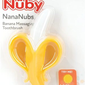 Elm Mart Nuby Nananubs Banana Massaging Teether