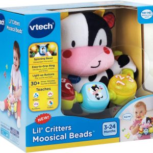 Elm Mart VTech Baby Lil' Critters Musical Beads, Black/White