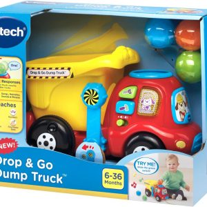 Elm mart VTech Drop and Go Dump Truck, Yellow