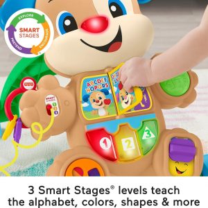 Elm Mart Fisher-Price Baby Toy Laugh & Learn Smart Stages Learn with Puppy Walker with Music Lights & Activities for Infants Ages 6+ Months