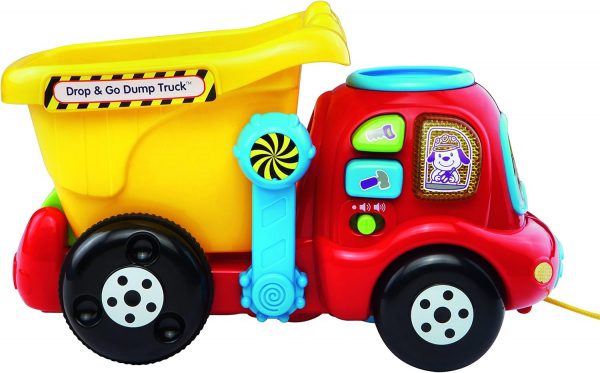 Elm mart VTech Drop and Go Dump Truck, Yellow