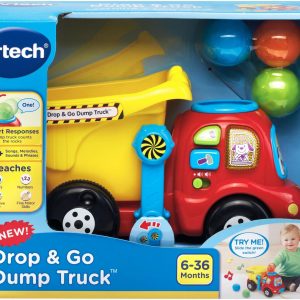 Elm mart VTech Drop and Go Dump Truck, Yellow